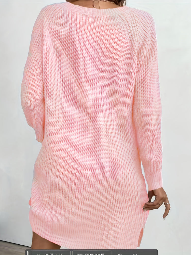 Long sleeve coat dress for winter