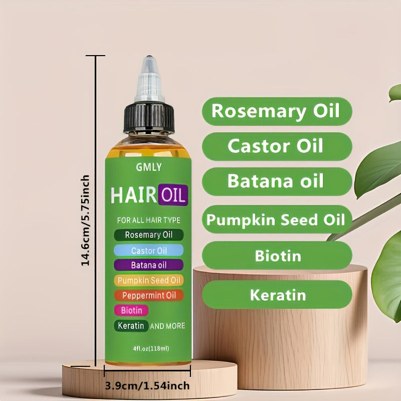 Moisturizing Hair 4 oz Rosemary Hair Oil - Lifestil. www.Lifestil.net