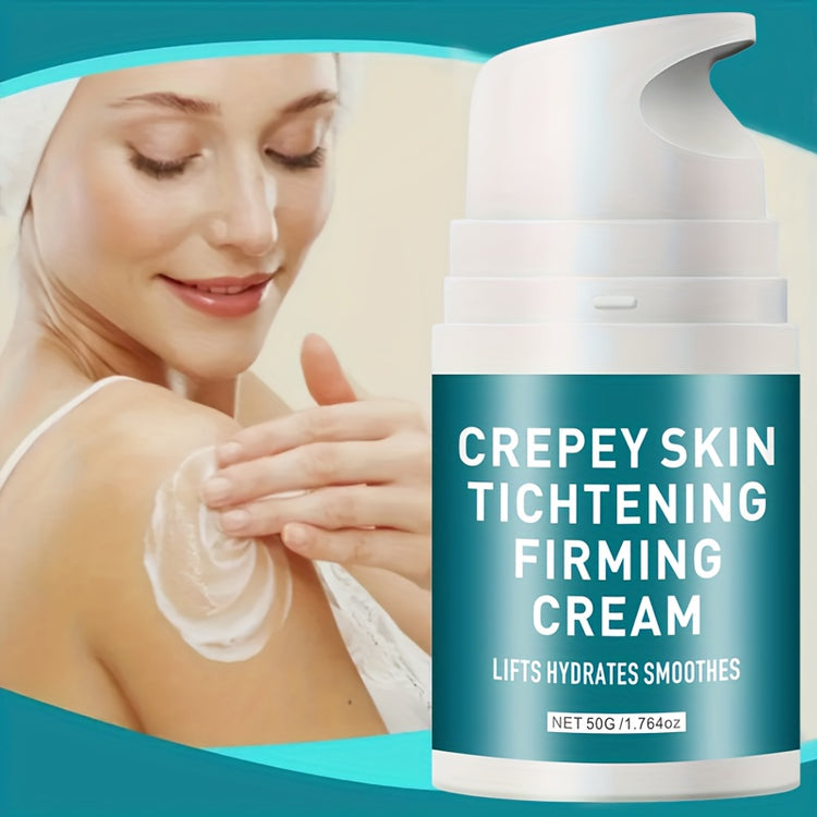 Light beige body cream with hyaluronic acid, caffeine and jojoba oil - Lifestil. www.Lifestil.net