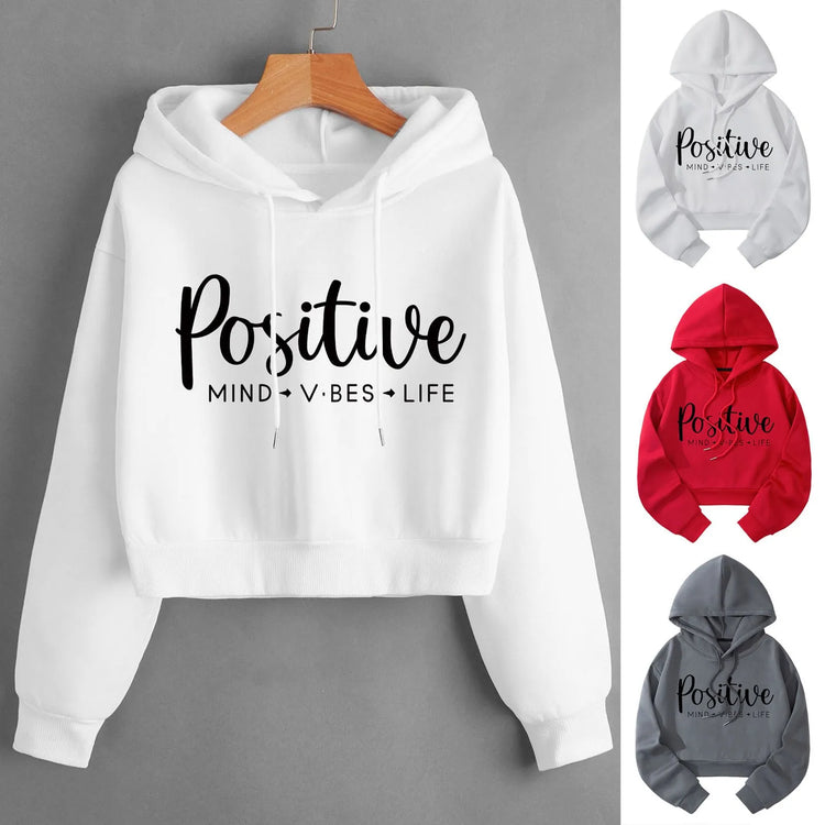 Autumn Women Hoodies Women Casual Letter Print Hooded Loose - Lifestil. www.Lifestil.net
