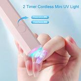 Portable Nail Dryer Machine USB Mini Nail Dryer Lamp UV LED - Lifestil. www.Lifestil.net