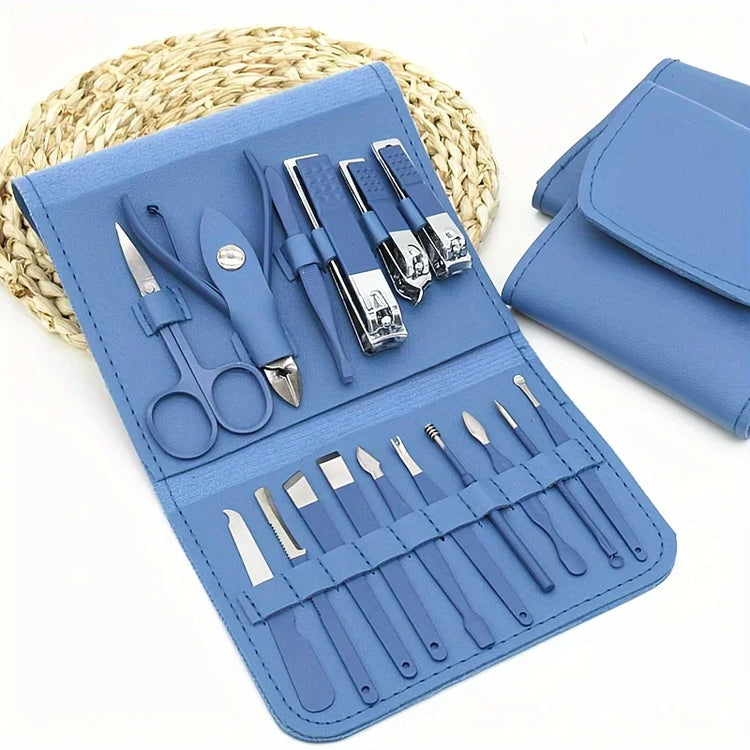16pcs Professional Nail Clippers and Cuticle Nippers Set - Lifestil. www.Lifestil.net