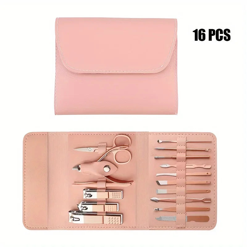 16pcs Professional Nail Clippers and Cuticle Nippers Set - Lifestil. www.Lifestil.net