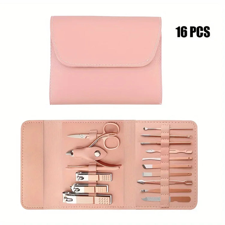 16pcs Professional Nail Clippers and Cuticle Nippers Set - Lifestil. www.Lifestil.net