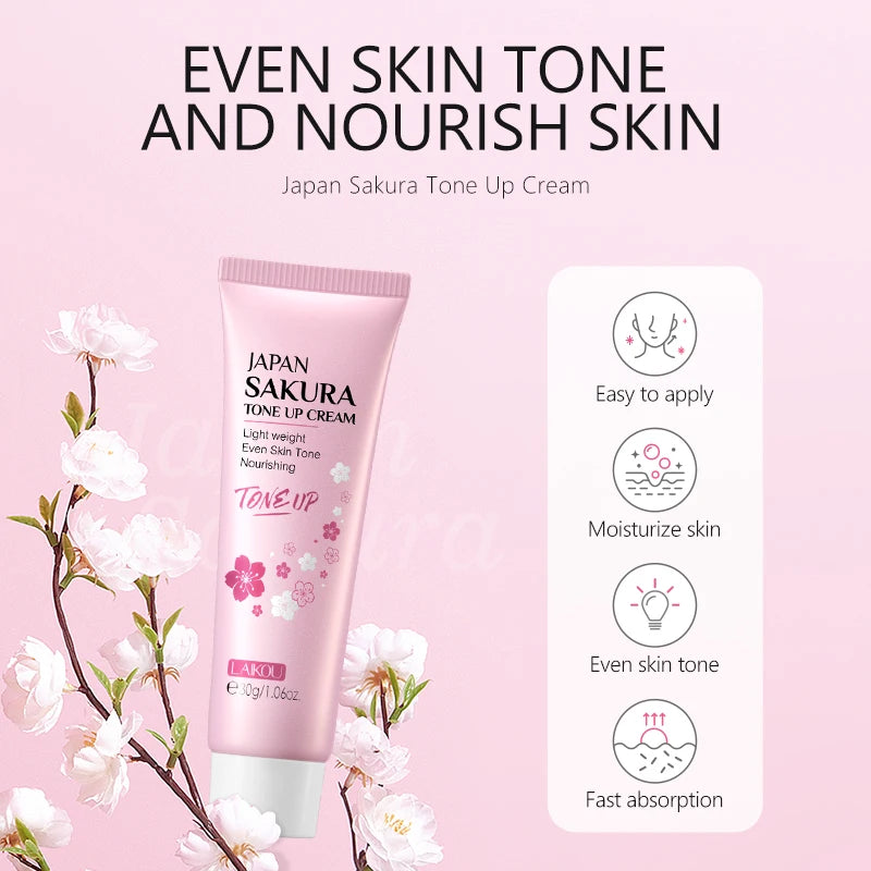 LAIKOU Japan Sakura Skincare Set Moisturizing Anti - Lifestil. www.Lifestil.net