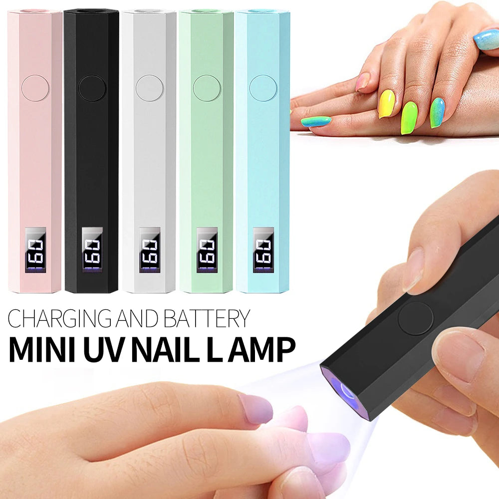 Portable Nail Dryer Machine USB Mini Nail Dryer Lamp UV LED - Lifestil. www.Lifestil.net