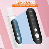 Ultrasonic Skin Scrubber 5 Modes LED Red Blue Light EMS - Lifestil. www.Lifestil.net