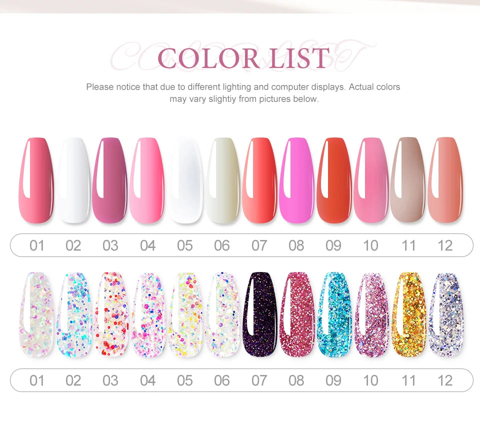 Acrylic UV Gel Extension Nail Gel Kit Fast Building Gel - Lifestil. www.Lifestil.net