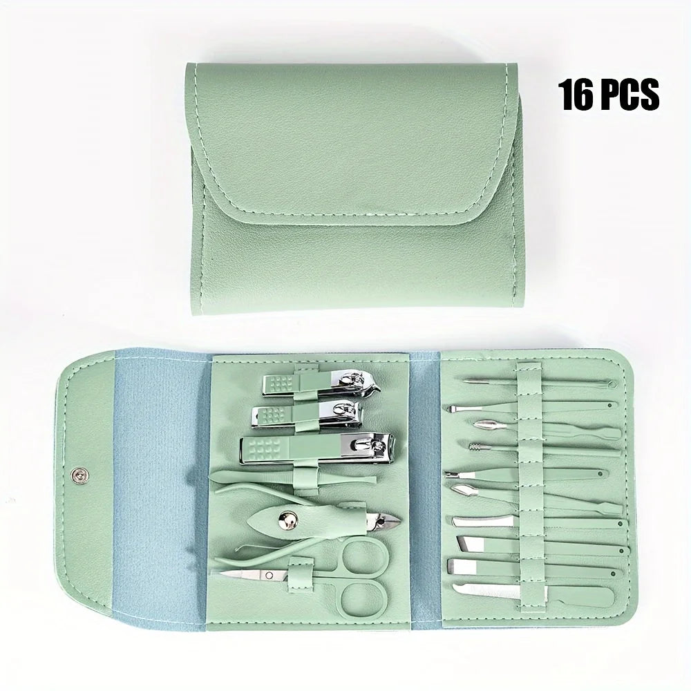 16pcs Professional Nail Clippers and Cuticle Nippers Set - Lifestil. www.Lifestil.net