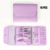 16pcs Professional Nail Clippers and Cuticle Nippers Set - Lifestil. www.Lifestil.net