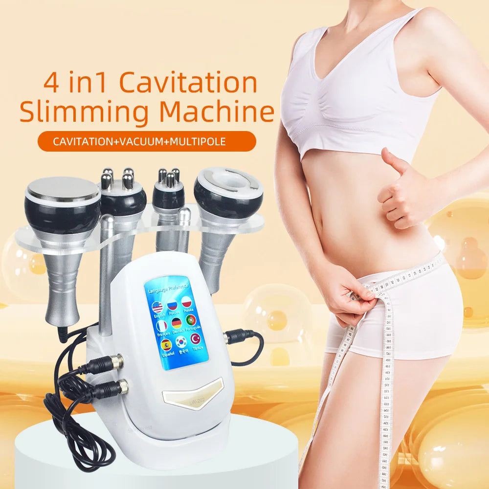 4 in 1 Ultrasonic Massage Machine Body Slimming Machine - Lifestil. www.Lifestil.net