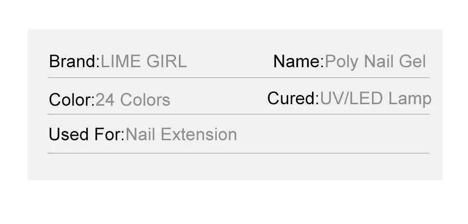 Acrylic UV Gel Extension Nail Gel Kit Fast Building Gel - Lifestil. www.Lifestil.net