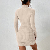 New Style Solid Dresses Autumn Winter Women Long Sleeves - Lifestil. www.Lifestil.net