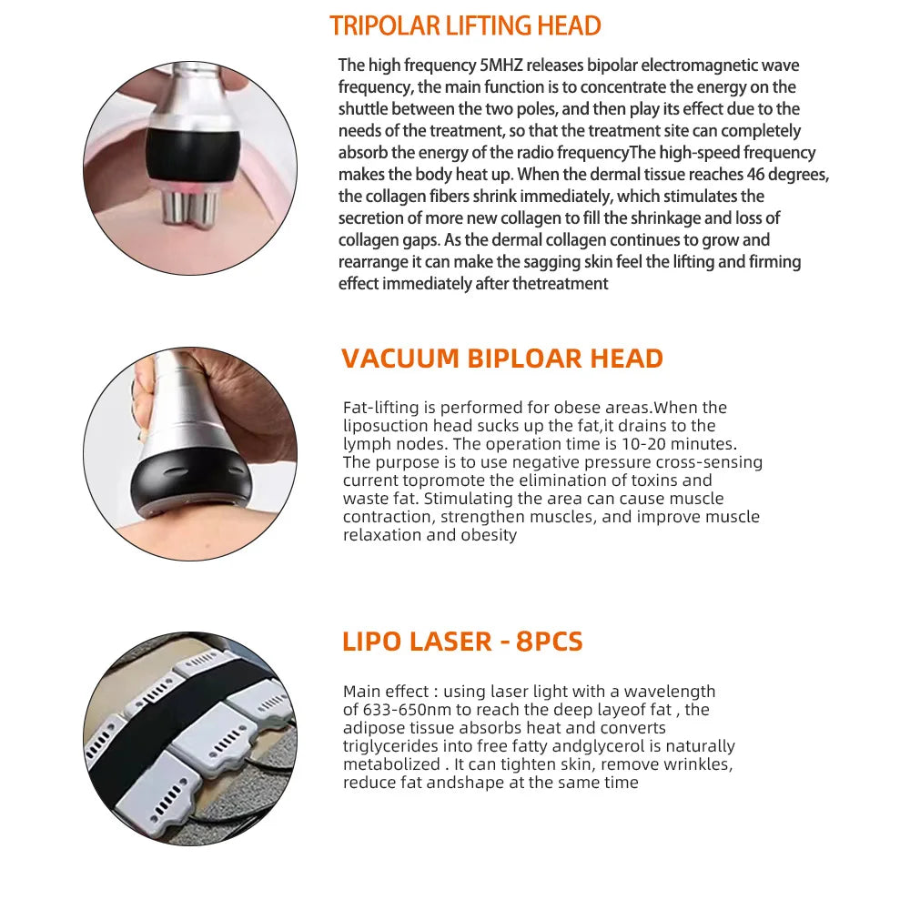 Missheart 6-in-1 Professional KIM 8 40K Cavitation Machine Fast Shipping) - Lifestil. www.Lifestil.net