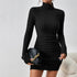 New Style Solid Dresses Autumn Winter Women Long Sleeves - Lifestil. www.Lifestil.net