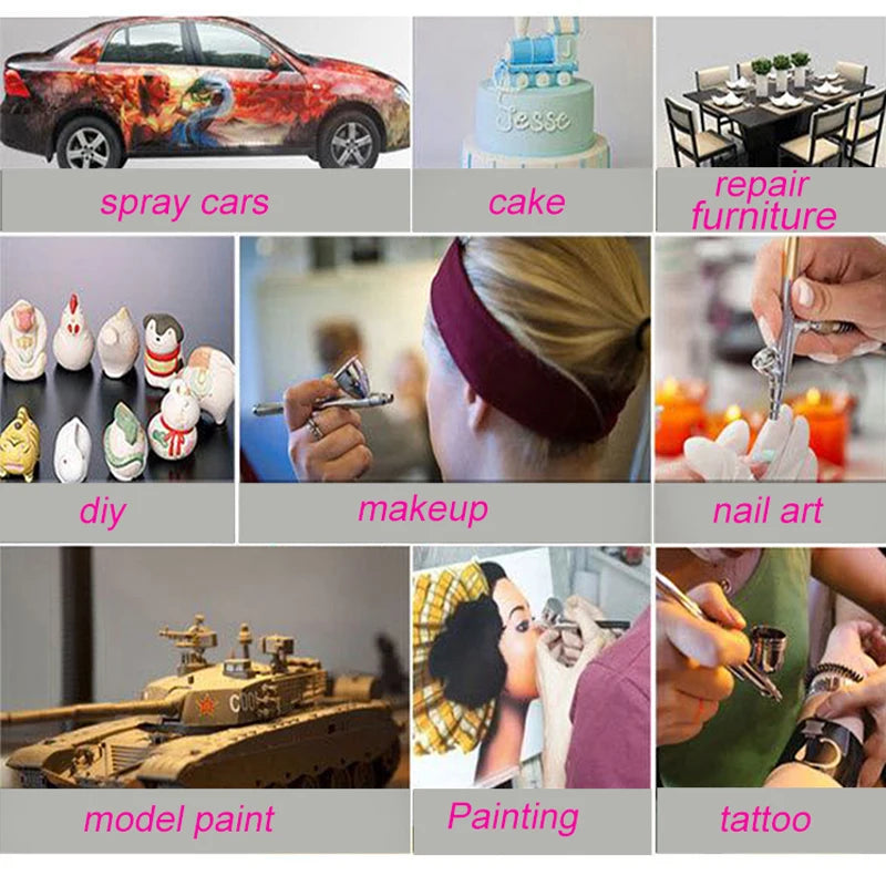 A model for spraying paint and nail polish - Lifestil. www.Lifestil.net