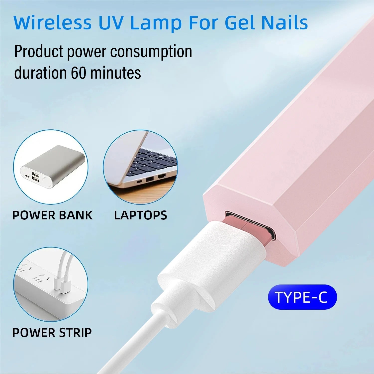 Portable Nail Dryer Machine USB Mini Nail Dryer Lamp UV LED - Lifestil. www.Lifestil.net