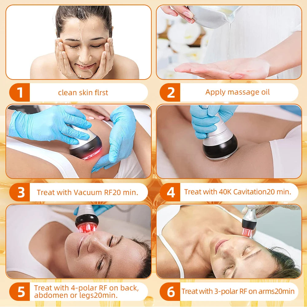 4 in 1 Ultrasonic Massage Machine Body Slimming Machine - Lifestil. www.Lifestil.net