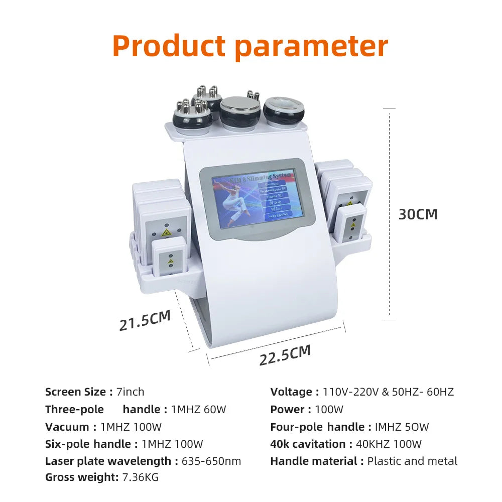 Missheart 6-in-1 Professional KIM 8 40K Cavitation Machine Fast Shipping) - Lifestil. www.Lifestil.net