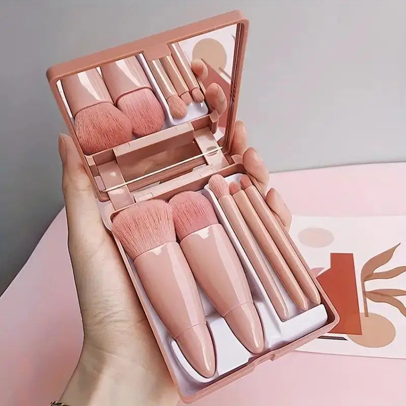 5pcs Travel Size Makeup Brushes Set Mini Complete Function - Lifestil. www.Lifestil.net
