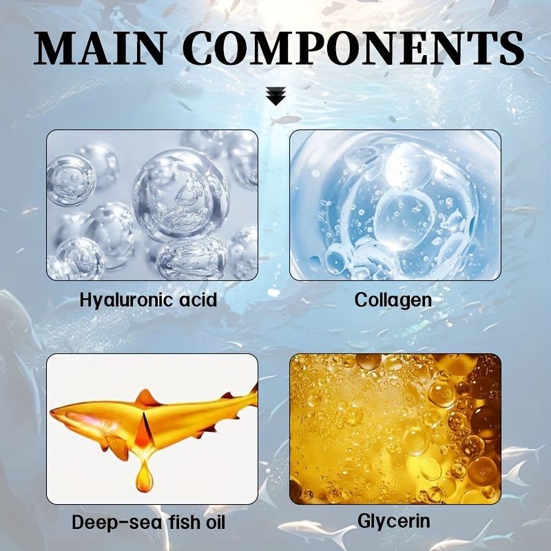 60pcs Collagen Eye Mask with Deep Sea Fish Oil Instant Lift - Lifestil. www.Lifestil.net