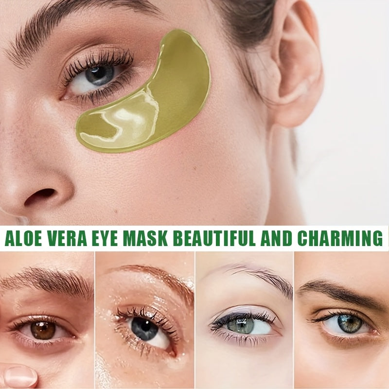 Aloe Vera Eye Mask - 60 sheets, Moisturizing and Firming Eye Mask - Lifestil. www.Lifestil.net