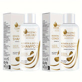 Shampoo + conditioner. Keratin+Biotin. - Lifestil. www.Lifestil.net