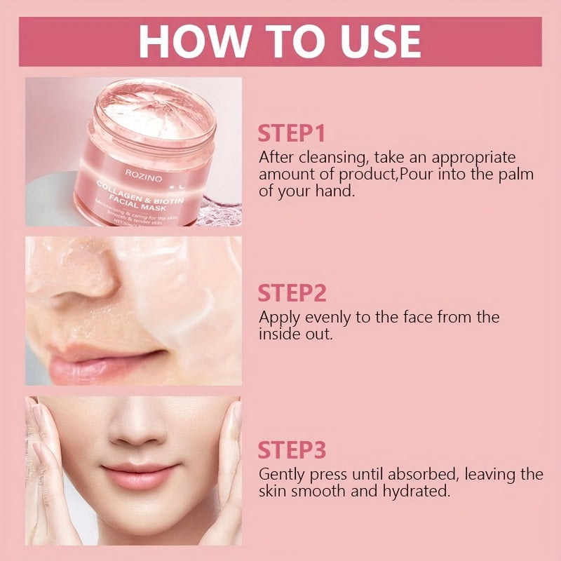 Biotin-collagen day and night mask - Lifestil. www.Lifestil.net