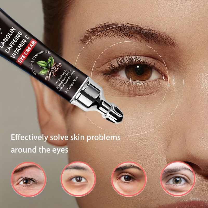 Instant Lift Firm Lanolin Caffeine Vitamin C Eye Cream-Instant Firm Lift Eye Cream - Lifestil. www.Lifestil.net