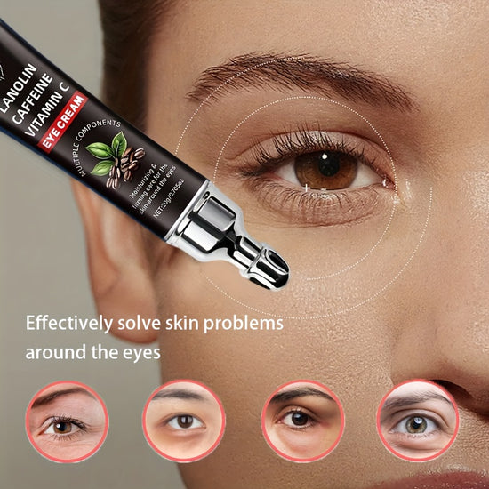 Instant Lift Firm Lanolin Caffeine Vitamin C Eye Cream-Instant Firm Lift Eye Cream - Lifestil. www.Lifestil.net