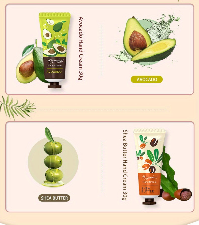 10 pcs. A set of hand creams of the "Flowers and fruits Vitamin E - Lifestil. www.Lifestil.net