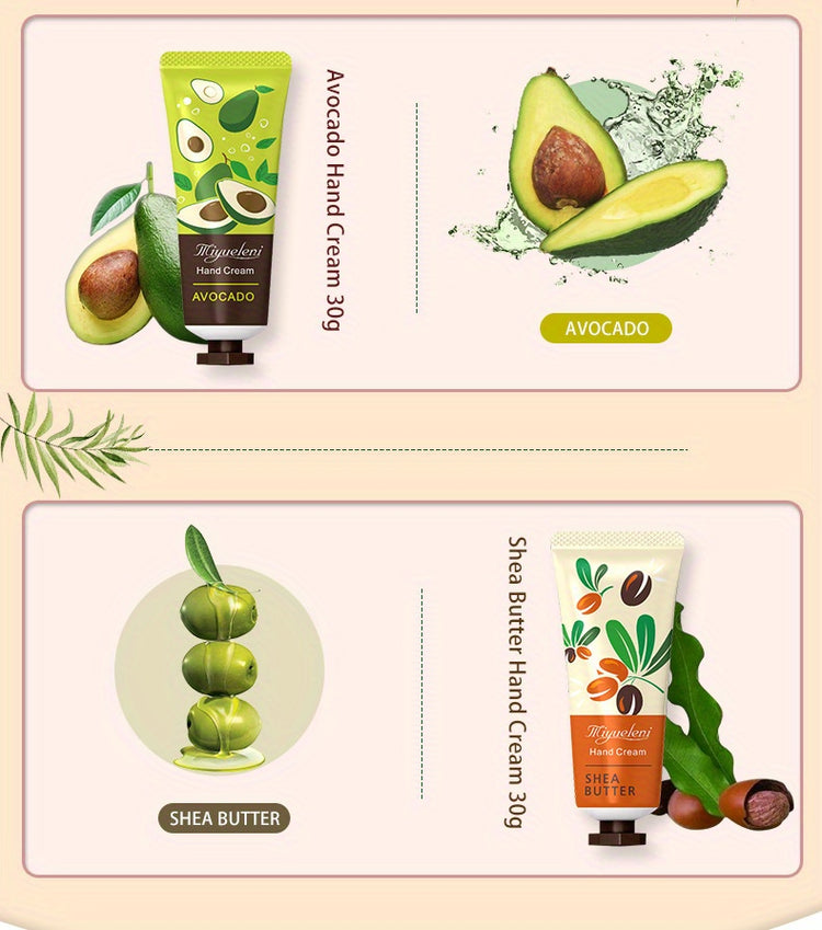 10 pcs. A set of hand creams of the "Flowers and fruits Vitamin E - Lifestil. www.Lifestil.net