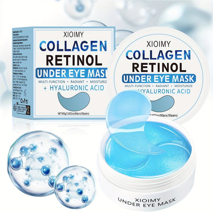 Xioimy Collagen eye masks, 60 pcs - Lifestil. www.Lifestil.net
