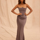 Fashion Style Slim Tube Top Long Dress Sexy Fashion Bandeau - Lifestil. www.Lifestil.net