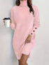 Long sleeve coat dress for winter