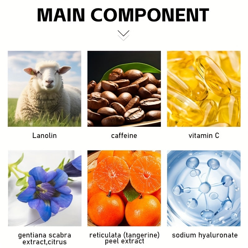 Instant Lift Firm Lanolin Caffeine Vitamin C Eye Cream-Instant Firm Lift Eye Cream - Lifestil. www.Lifestil.net