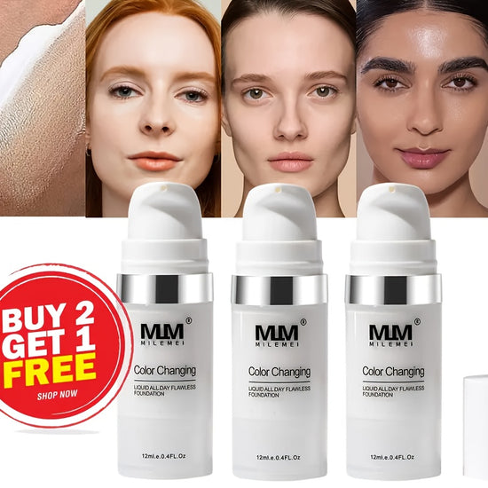 Set of 3 foundation creams
