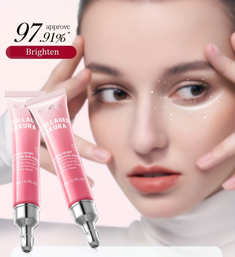 Sakura Collagen Eye Cream- 20g Smooths Firming - Lifestil. www.Lifestil.net