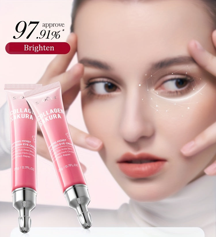 Sakura Collagen Eye Cream- 20g Smooths Firming - Lifestil. www.Lifestil.net