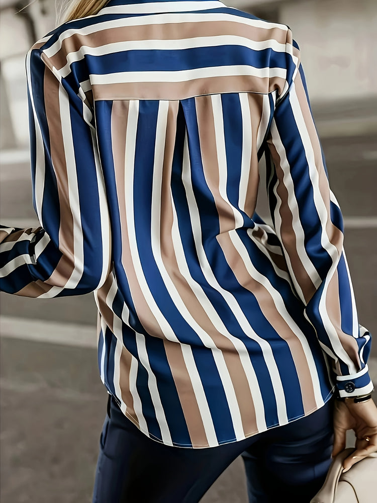 Elegant Striped Shirt - Lifestil. www.Lifestil.net