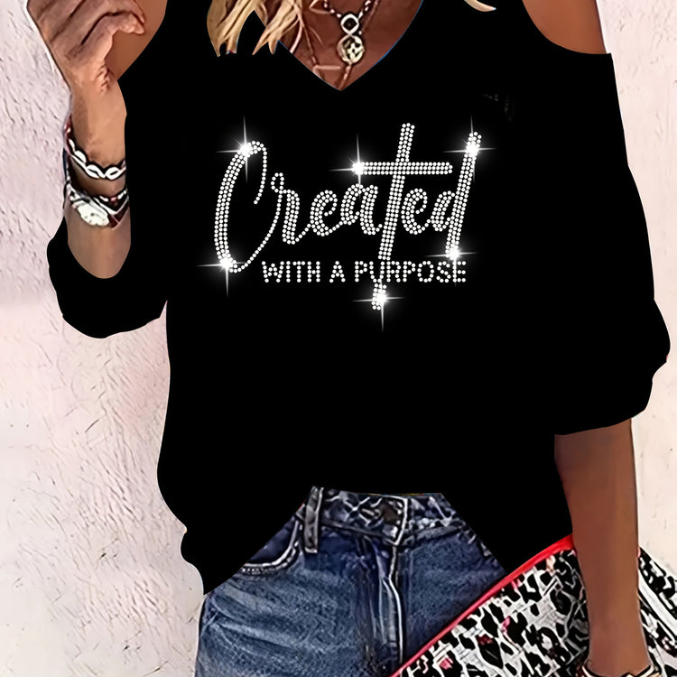 elegant v-neck t-shirt for women