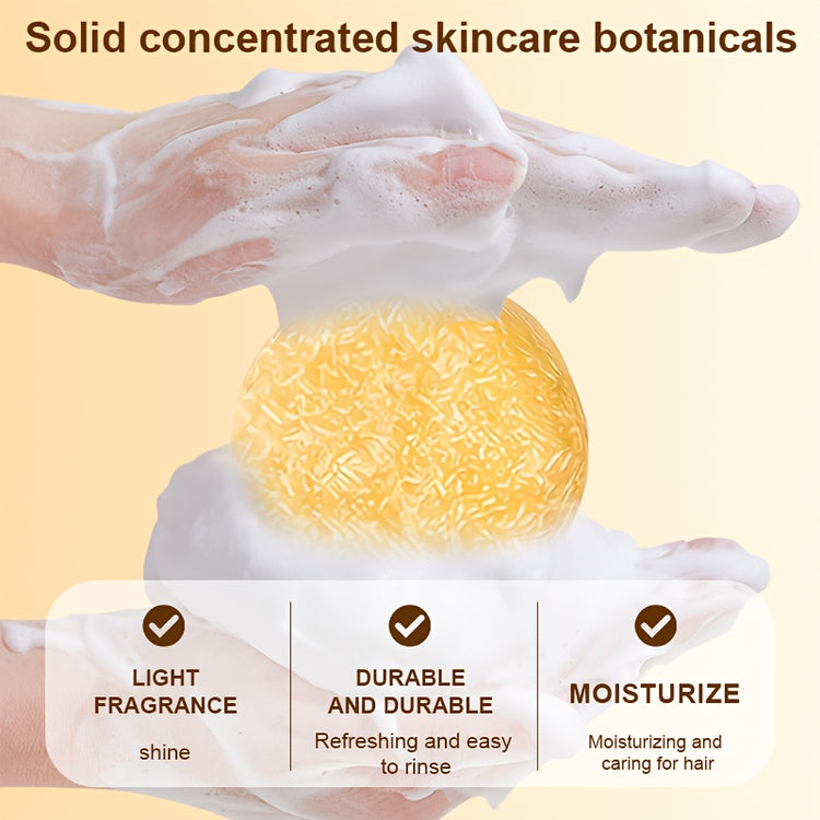 Ginger shampoo bar - Natural squalane on a vegetable basis, without alcoho - Lifestil. www.Lifestil.net