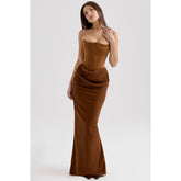 Fashion Style Slim Tube Top Long Dress Sexy Fashion Bandeau - Lifestil. www.Lifestil.net