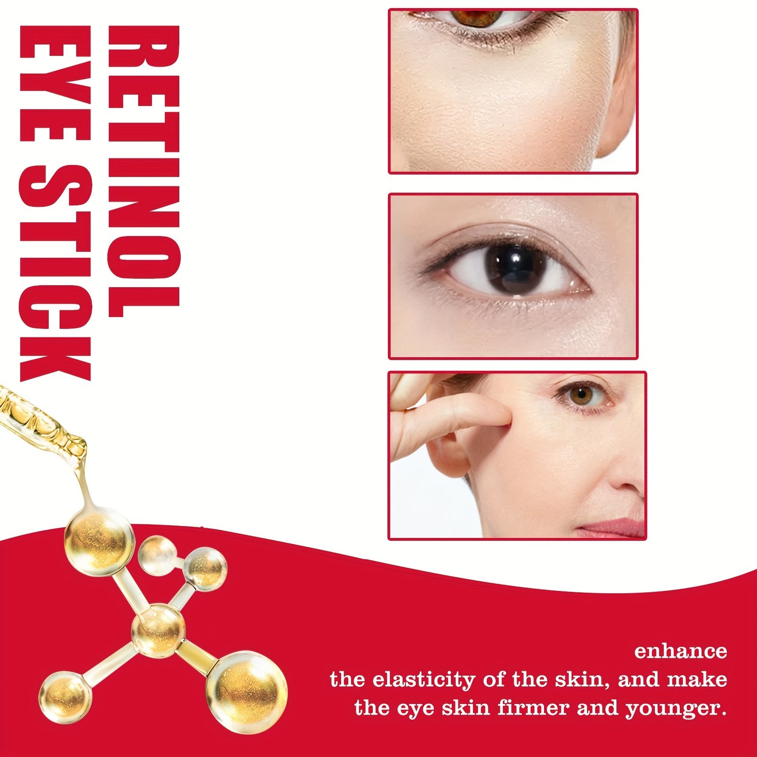 Retinol Eye Cream Stick.Smoothes wrinkles. the look of dark circles. - Lifestil. www.Lifestil.net