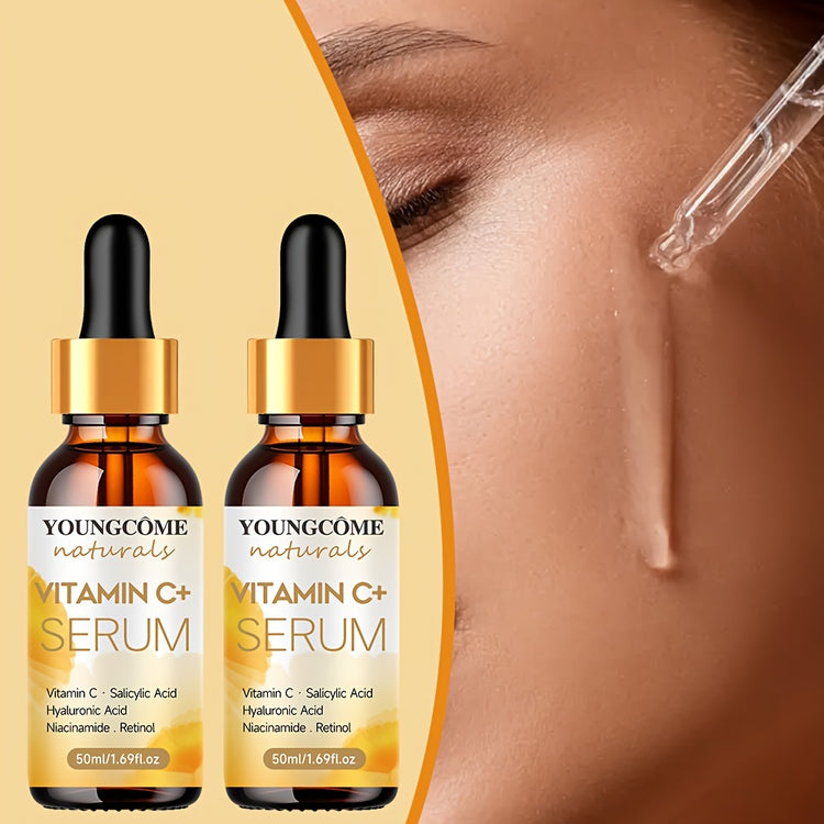 Facial serum with vitamin C and retinol 2