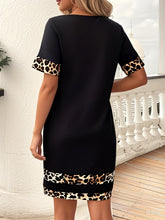 leopard print dress