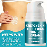 Light beige body cream with hyaluronic acid, caffeine and jojoba oil - Lifestil. www.Lifestil.net