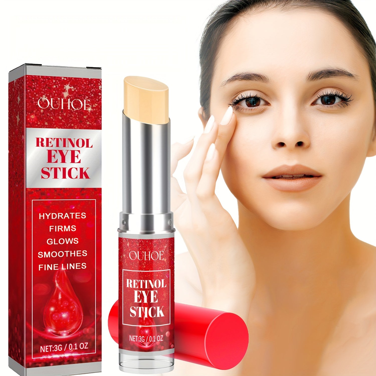 Retinol Eye Cream Stick.Smoothes wrinkles. the look of dark circles. - Lifestil. www.Lifestil.net