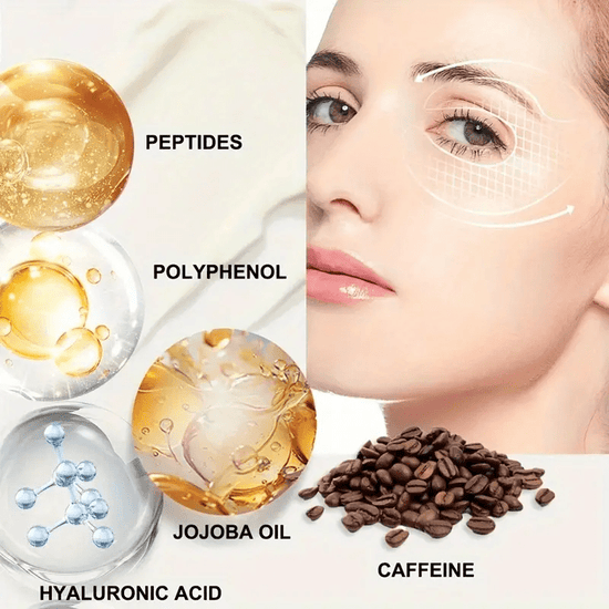 5-In-1 Tightening Eye Cream Water Ice Levin-with caffeine, jojoba oil