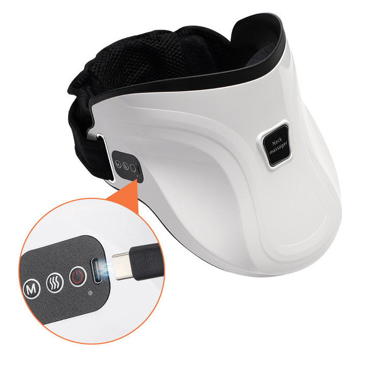 Electric Hot Compress Neck Fixed Traction Air Pressure Kneading Massage Instrument - Lifestil. www.Lifestil.net